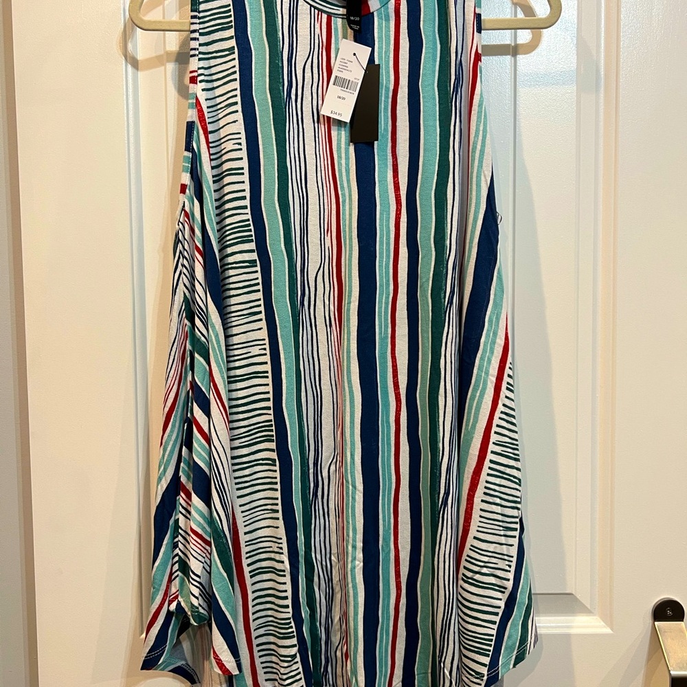 Lane Bryant high neck swing tank NWT sz 18/20